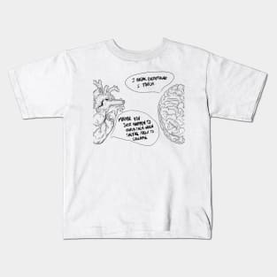 Heart and Mind #2 Kids T-Shirt